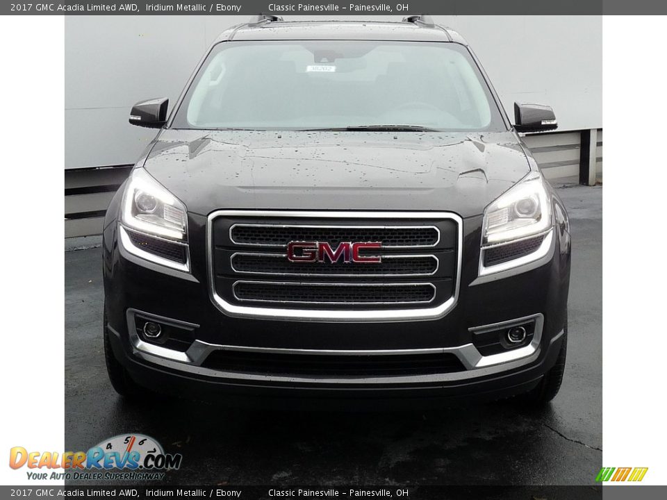 2017 GMC Acadia Limited AWD Iridium Metallic / Ebony Photo #4