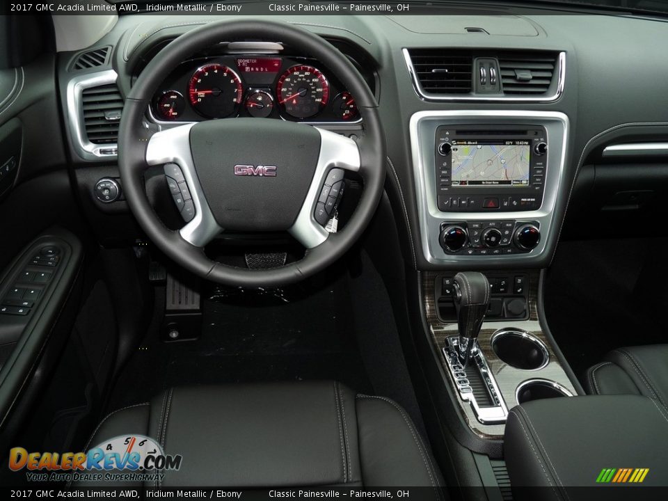 2017 GMC Acadia Limited AWD Iridium Metallic / Ebony Photo #9