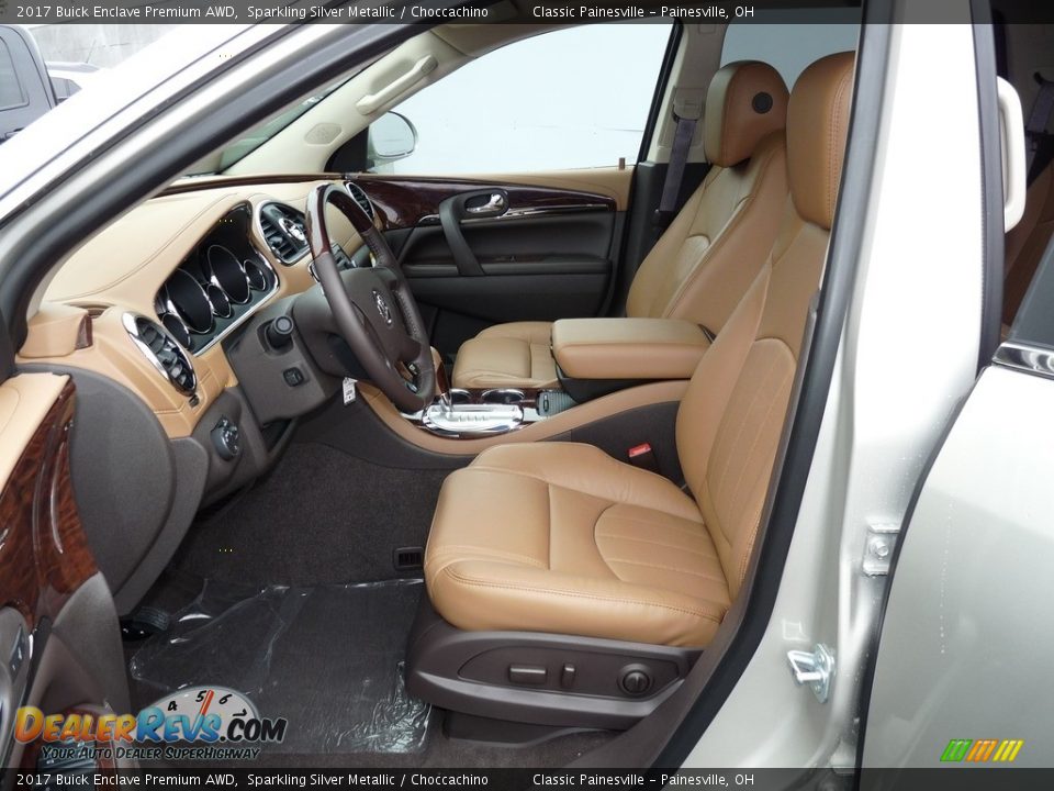 Choccachino Interior - 2017 Buick Enclave Premium AWD Photo #6