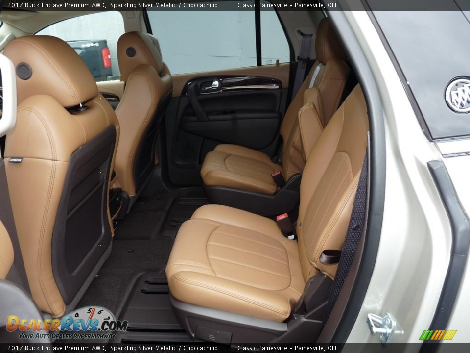 Rear Seat of 2017 Buick Enclave Premium AWD Photo #7