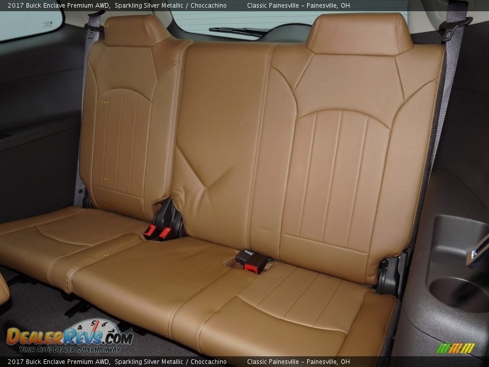 Rear Seat of 2017 Buick Enclave Premium AWD Photo #8