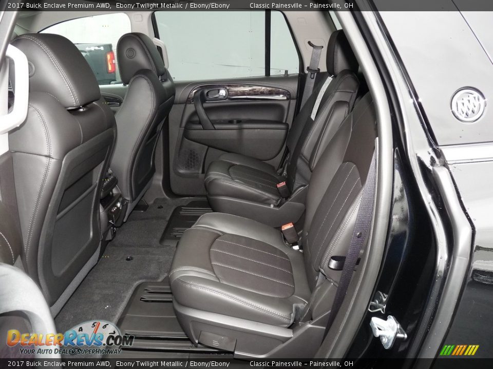Rear Seat of 2017 Buick Enclave Premium AWD Photo #7