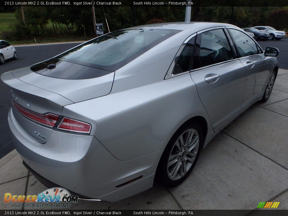 2013 Lincoln MKZ 2.0L EcoBoost FWD Ingot Silver / Charcoal Black Photo #5