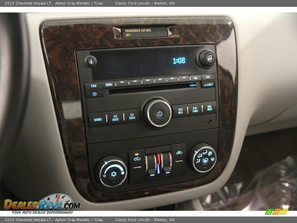 2013 Chevrolet Impala LT Ashen Gray Metallic / Gray Photo #9