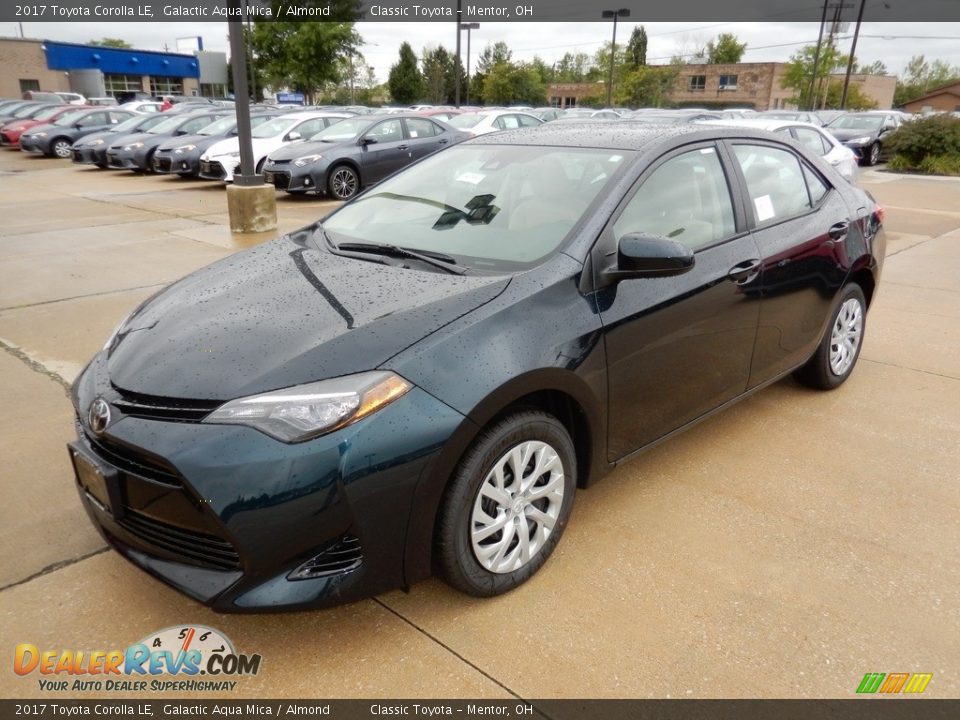 2017 Toyota Corolla LE Galactic Aqua Mica / Almond Photo #1