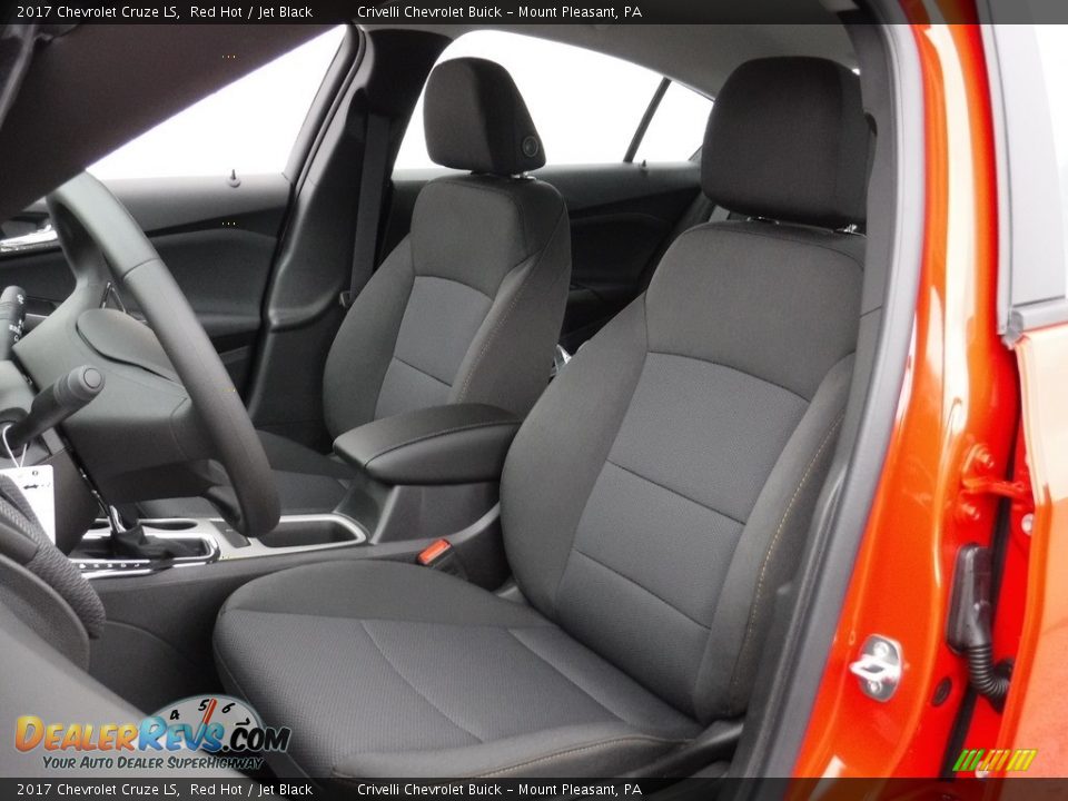 2017 Chevrolet Cruze LS Red Hot / Jet Black Photo #10