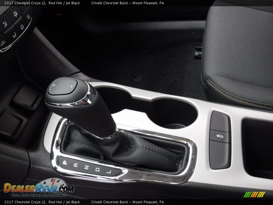 2017 Chevrolet Cruze LS Red Hot / Jet Black Photo #15