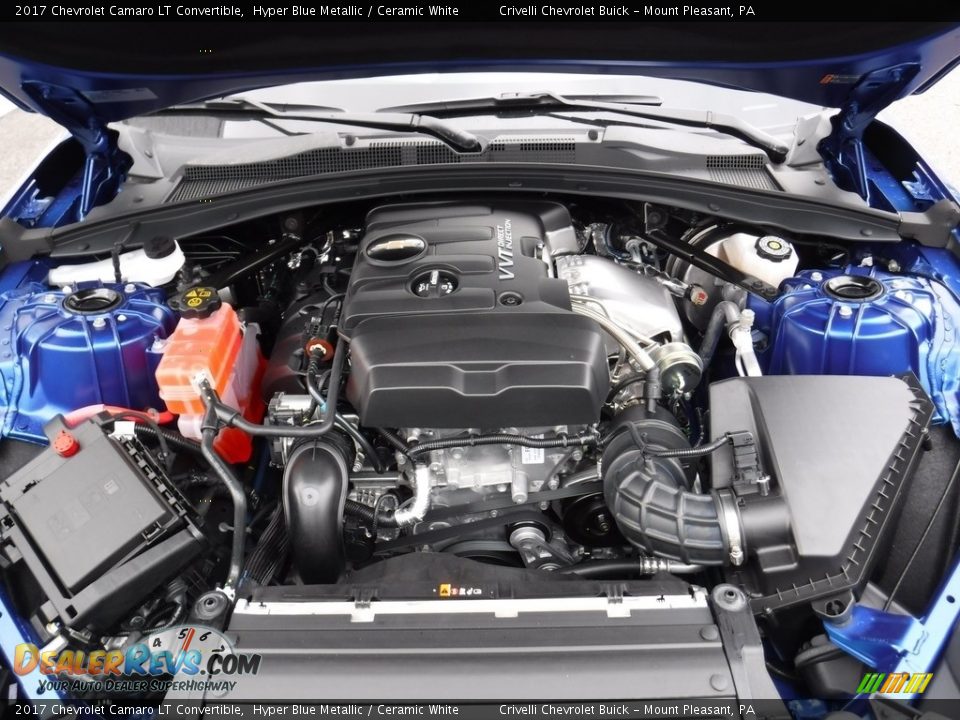 2017 Chevrolet Camaro LT Convertible 2.0 Liter Turbocharged DOHC 16-Valve VVT 4 Cylinder Engine Photo #11