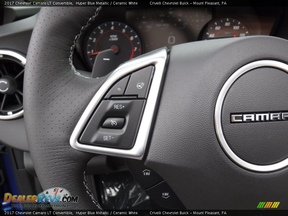 Controls of 2017 Chevrolet Camaro LT Convertible Photo #22