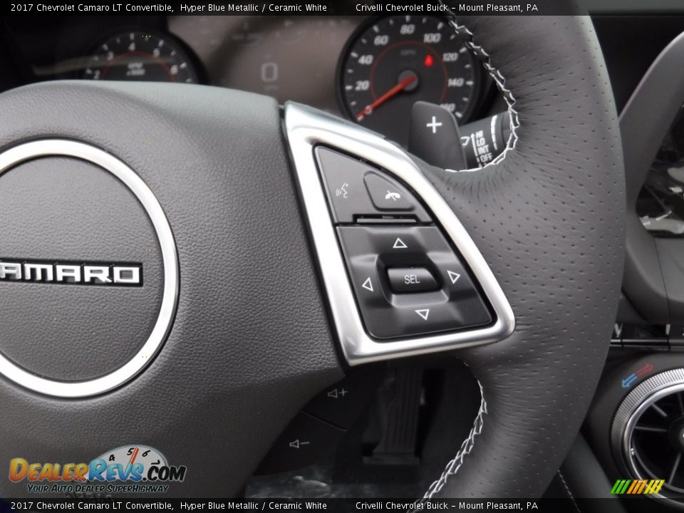 Controls of 2017 Chevrolet Camaro LT Convertible Photo #23