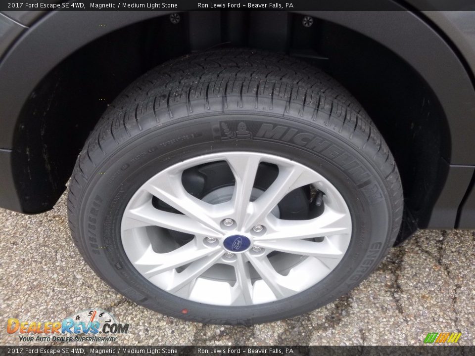 2017 Ford Escape SE 4WD Magnetic / Medium Light Stone Photo #10