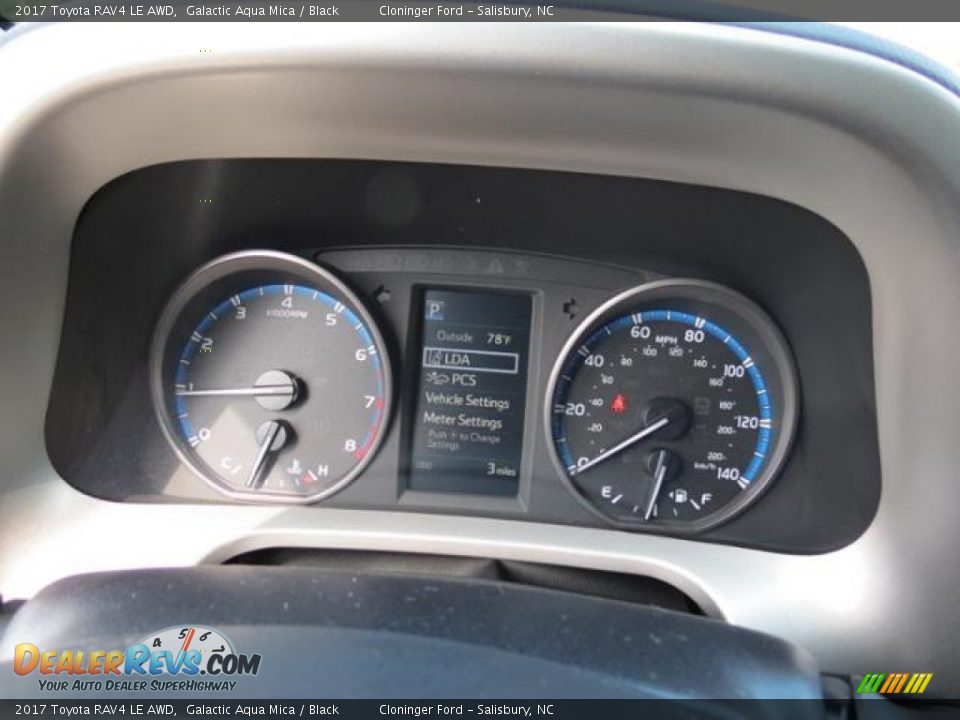 2017 Toyota RAV4 LE AWD Gauges Photo #11