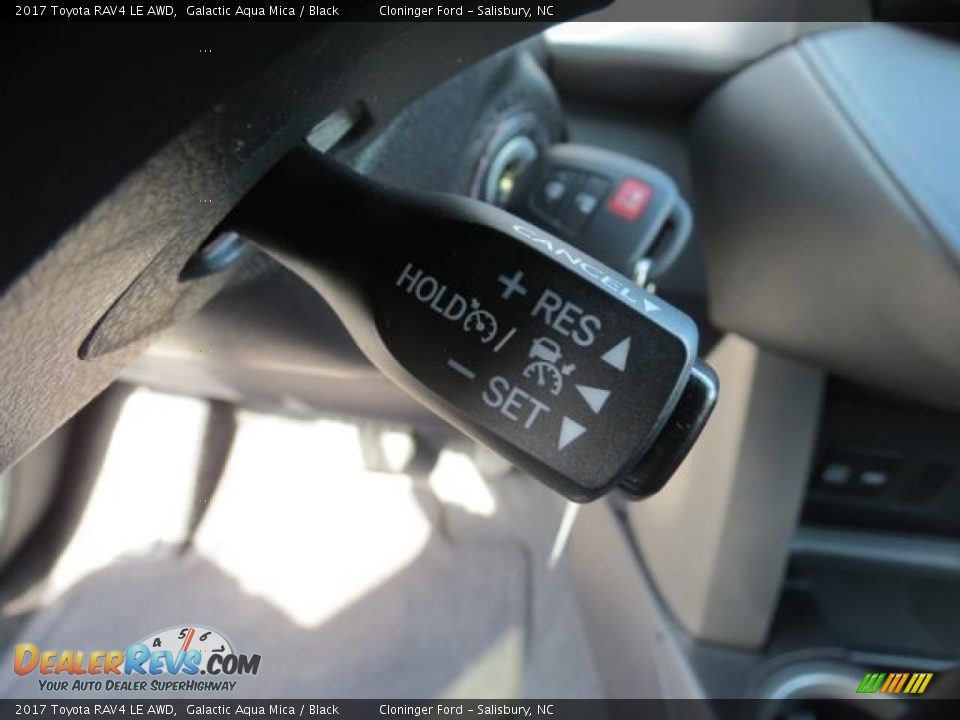 2017 Toyota RAV4 LE AWD Galactic Aqua Mica / Black Photo #17