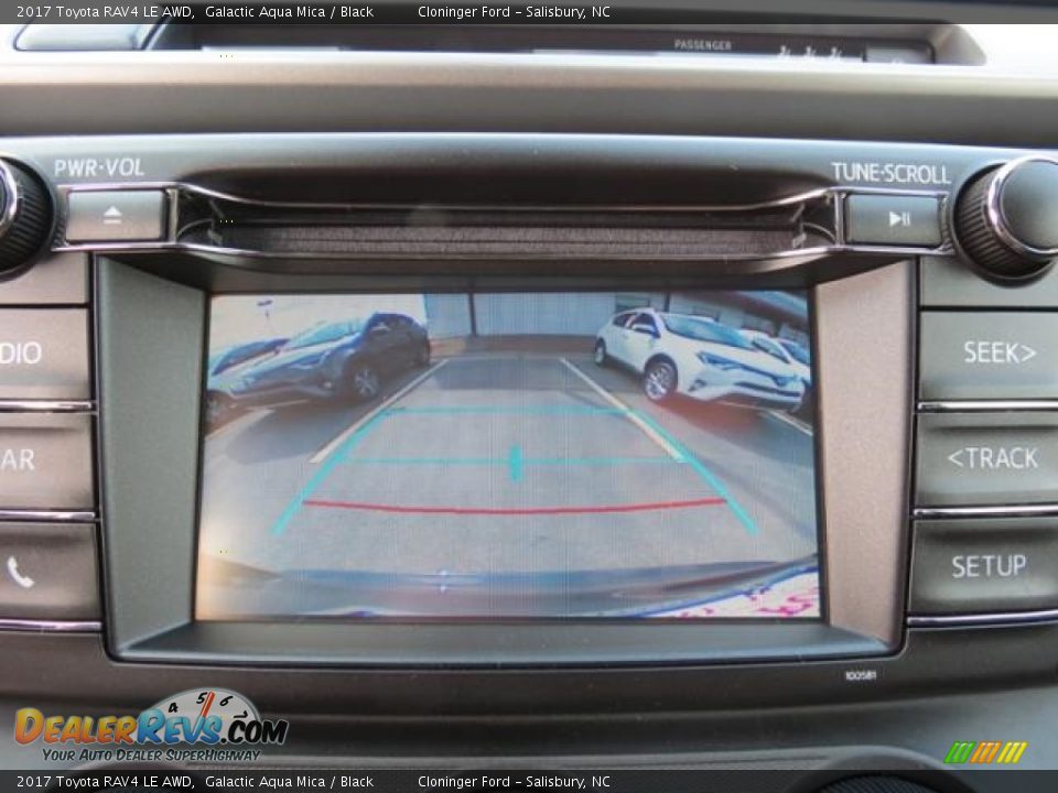 2017 Toyota RAV4 LE AWD Galactic Aqua Mica / Black Photo #20