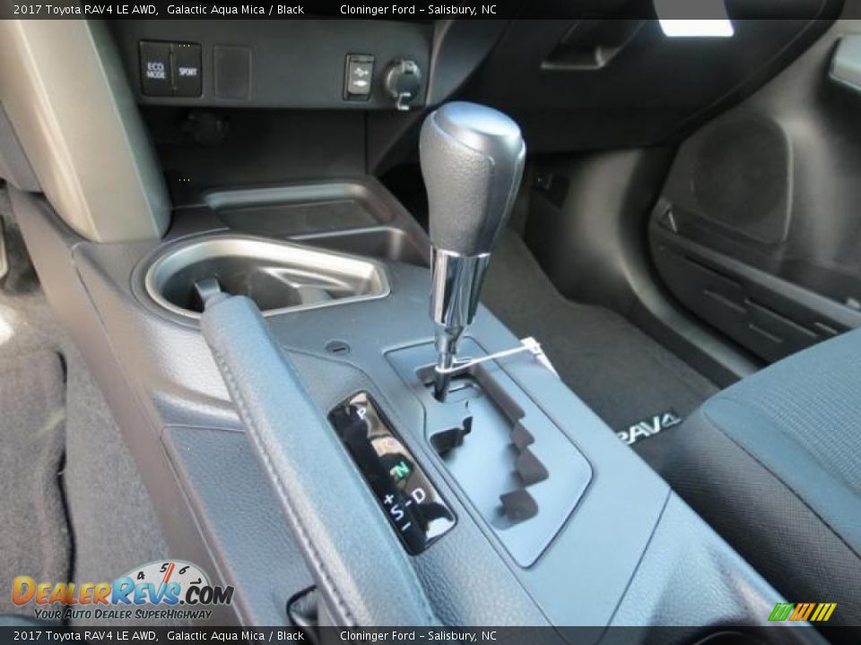 2017 Toyota RAV4 LE AWD Galactic Aqua Mica / Black Photo #21