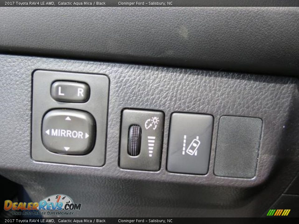 2017 Toyota RAV4 LE AWD Galactic Aqua Mica / Black Photo #22
