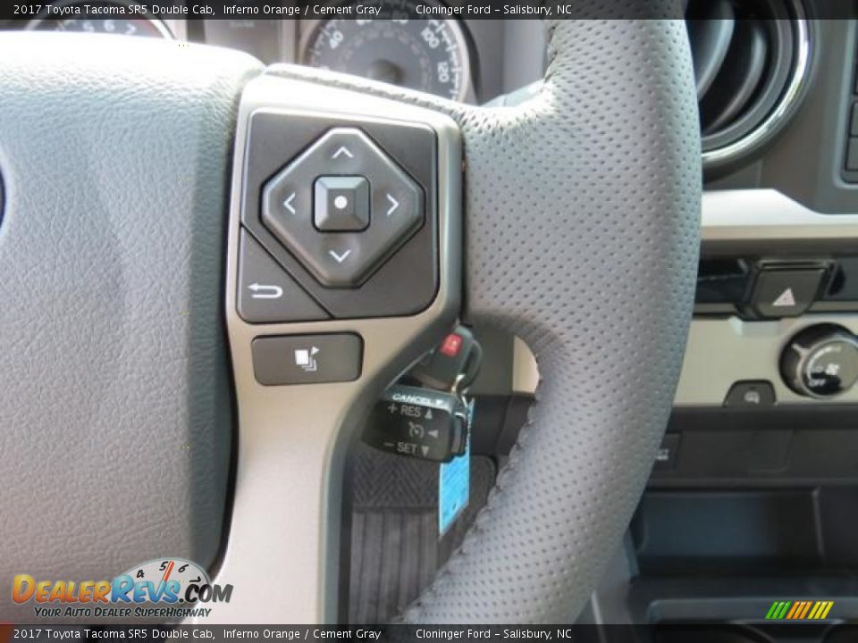 Controls of 2017 Toyota Tacoma SR5 Double Cab Photo #13