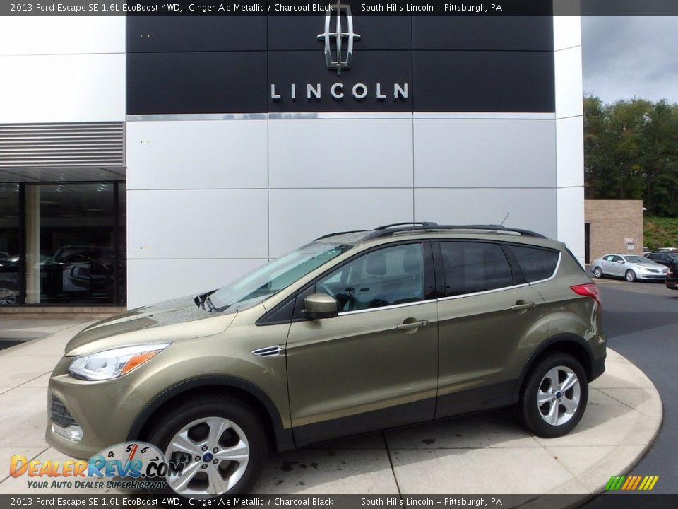 2013 Ford Escape SE 1.6L EcoBoost 4WD Ginger Ale Metallic / Charcoal Black Photo #1
