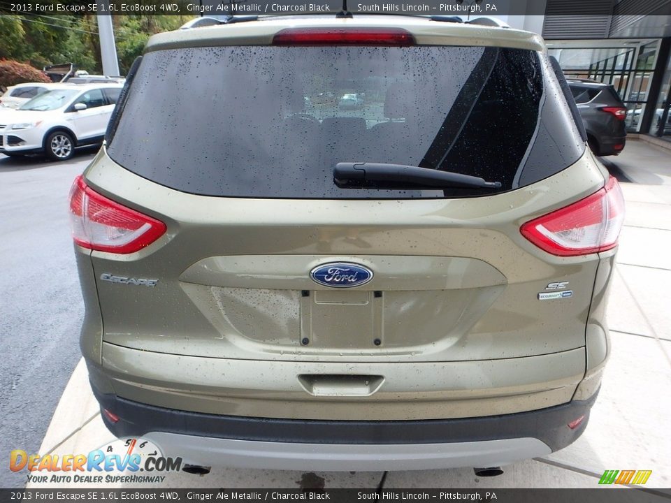 2013 Ford Escape SE 1.6L EcoBoost 4WD Ginger Ale Metallic / Charcoal Black Photo #4