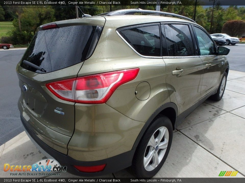 2013 Ford Escape SE 1.6L EcoBoost 4WD Ginger Ale Metallic / Charcoal Black Photo #5