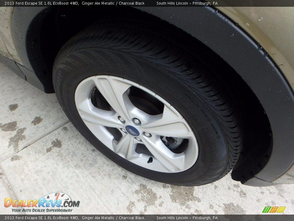 2013 Ford Escape SE 1.6L EcoBoost 4WD Ginger Ale Metallic / Charcoal Black Photo #9