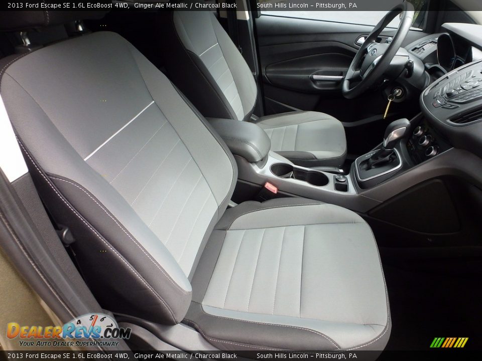 2013 Ford Escape SE 1.6L EcoBoost 4WD Ginger Ale Metallic / Charcoal Black Photo #10