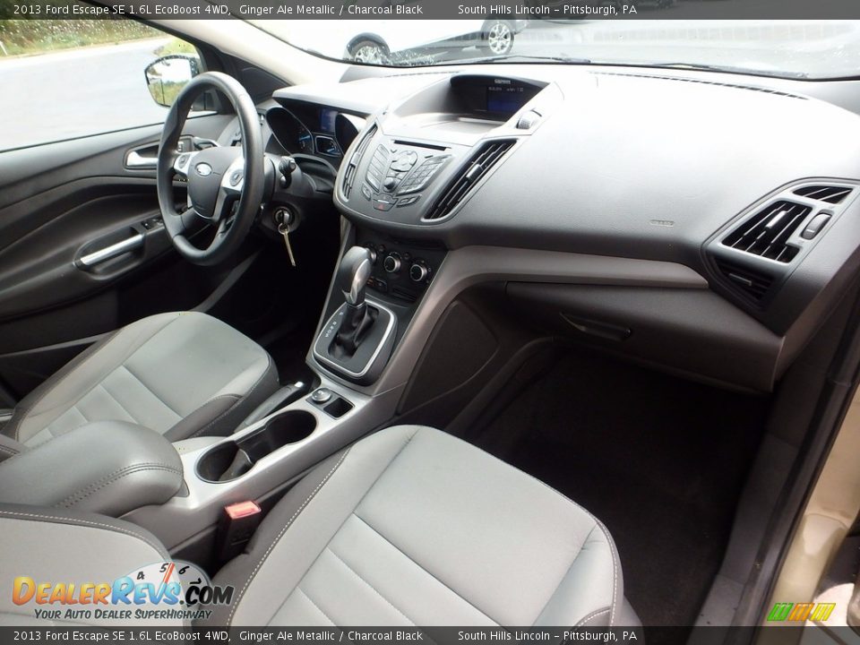 2013 Ford Escape SE 1.6L EcoBoost 4WD Ginger Ale Metallic / Charcoal Black Photo #11