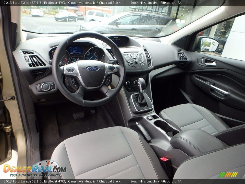 2013 Ford Escape SE 1.6L EcoBoost 4WD Ginger Ale Metallic / Charcoal Black Photo #17
