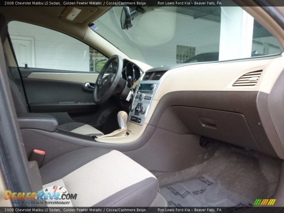 2008 Chevrolet Malibu LS Sedan Golden Pewter Metallic / Cocoa/Cashmere Beige Photo #2