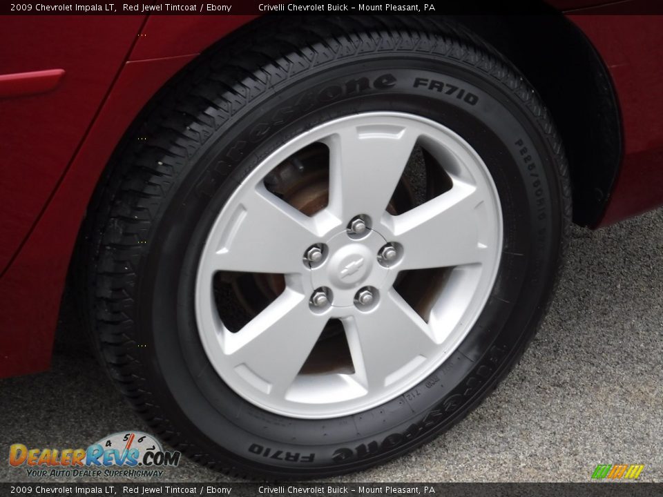 2009 Chevrolet Impala LT Red Jewel Tintcoat / Ebony Photo #3
