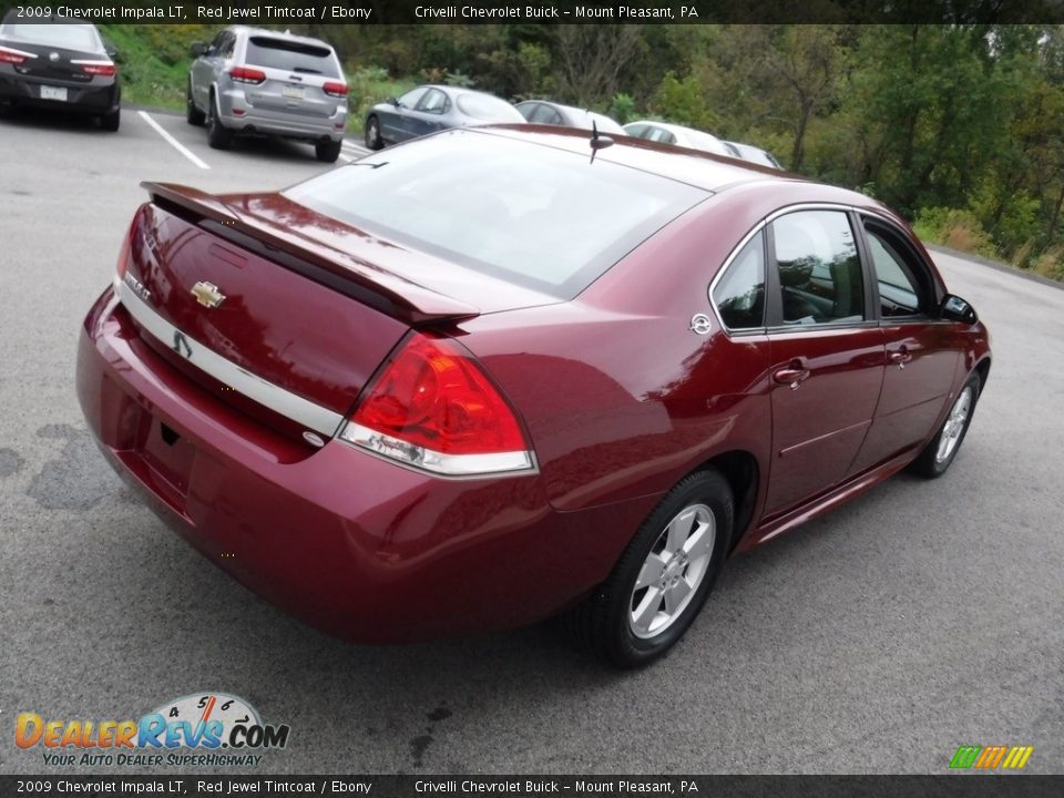 2009 Chevrolet Impala LT Red Jewel Tintcoat / Ebony Photo #8