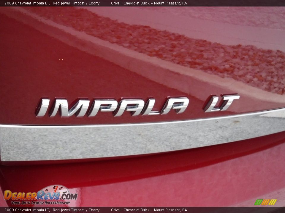 2009 Chevrolet Impala LT Red Jewel Tintcoat / Ebony Photo #11