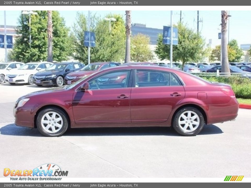 2005 Toyota Avalon XLS Cassis Red Pearl / Ivory Photo #4