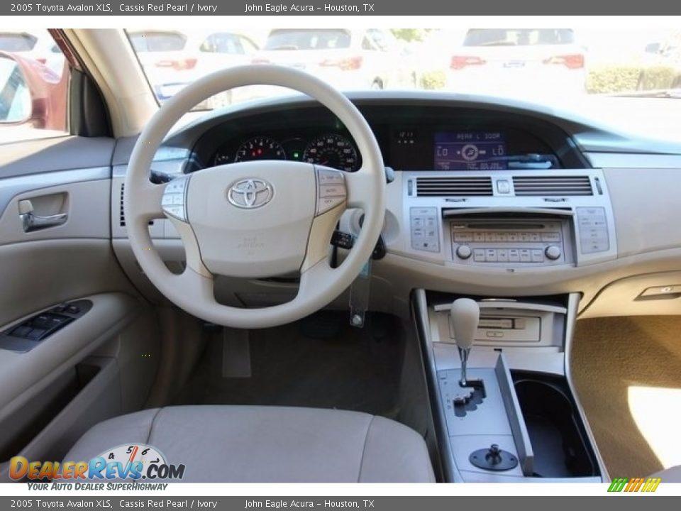 2005 Toyota Avalon XLS Cassis Red Pearl / Ivory Photo #27