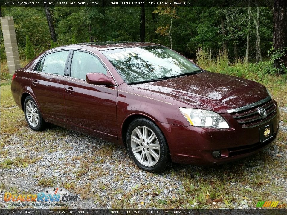 2006 Toyota Avalon Limited Cassis Red Pearl / Ivory Photo #3