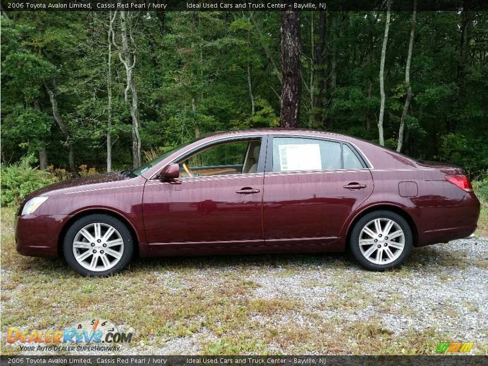 2006 Toyota Avalon Limited Cassis Red Pearl / Ivory Photo #5