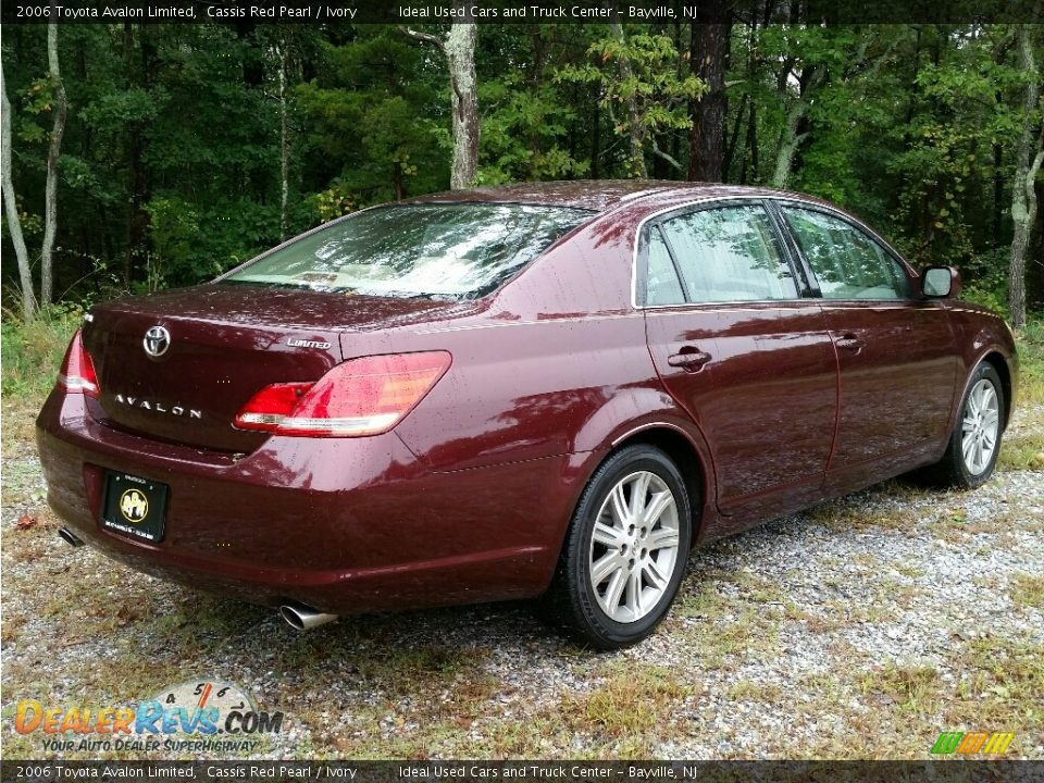 2006 Toyota Avalon Limited Cassis Red Pearl / Ivory Photo #7