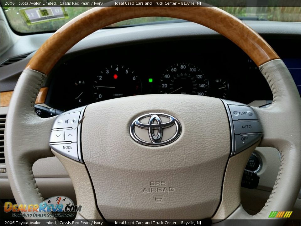 2006 Toyota Avalon Limited Cassis Red Pearl / Ivory Photo #21