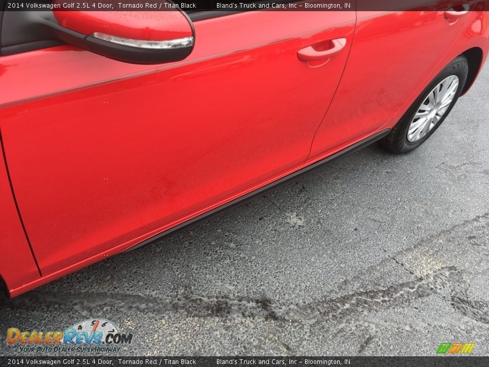2014 Volkswagen Golf 2.5L 4 Door Tornado Red / Titan Black Photo #16