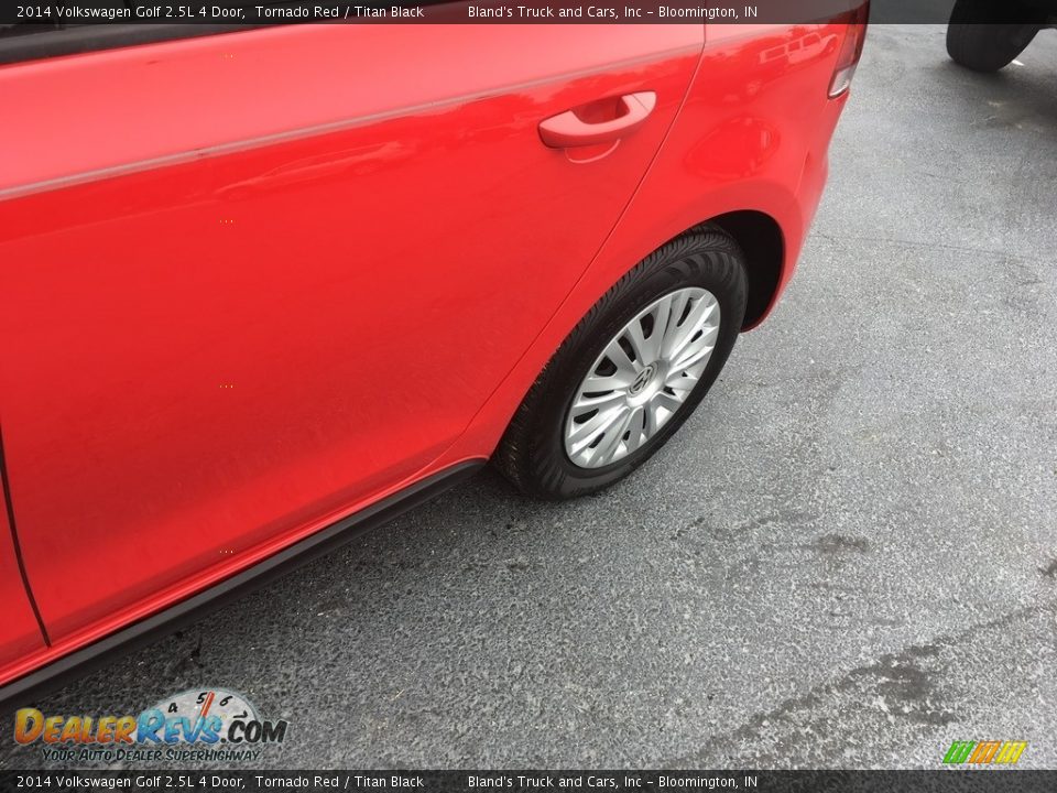 2014 Volkswagen Golf 2.5L 4 Door Tornado Red / Titan Black Photo #17