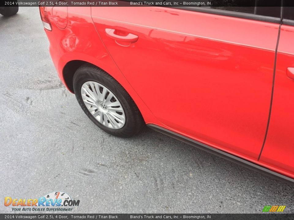 2014 Volkswagen Golf 2.5L 4 Door Tornado Red / Titan Black Photo #22
