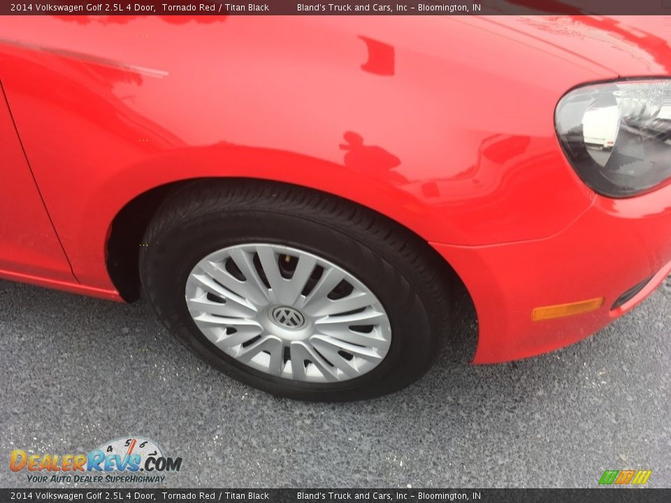 2014 Volkswagen Golf 2.5L 4 Door Tornado Red / Titan Black Photo #23