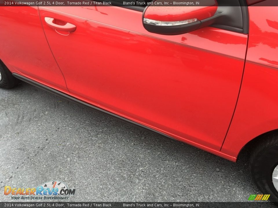 2014 Volkswagen Golf 2.5L 4 Door Tornado Red / Titan Black Photo #24