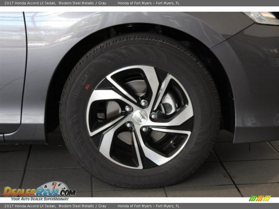 2017 Honda Accord LX Sedan Modern Steel Metallic / Gray Photo #2