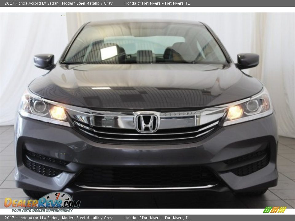 2017 Honda Accord LX Sedan Modern Steel Metallic / Gray Photo #4