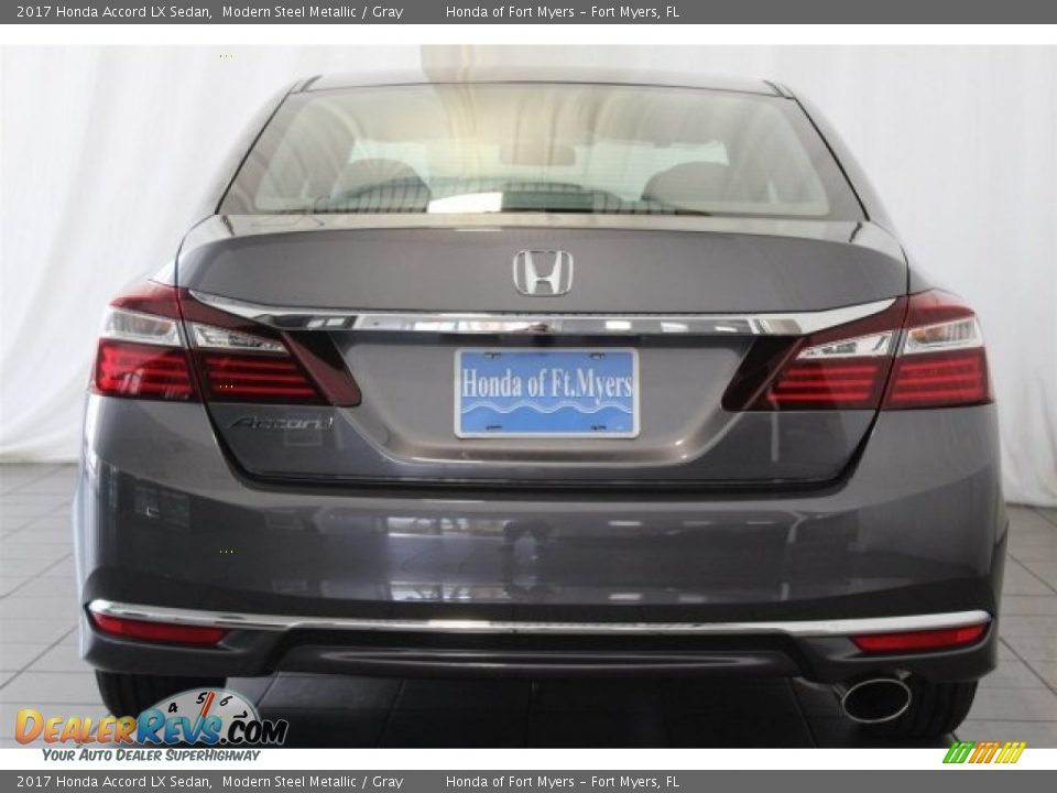 2017 Honda Accord LX Sedan Modern Steel Metallic / Gray Photo #6