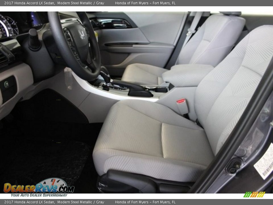 2017 Honda Accord LX Sedan Modern Steel Metallic / Gray Photo #9