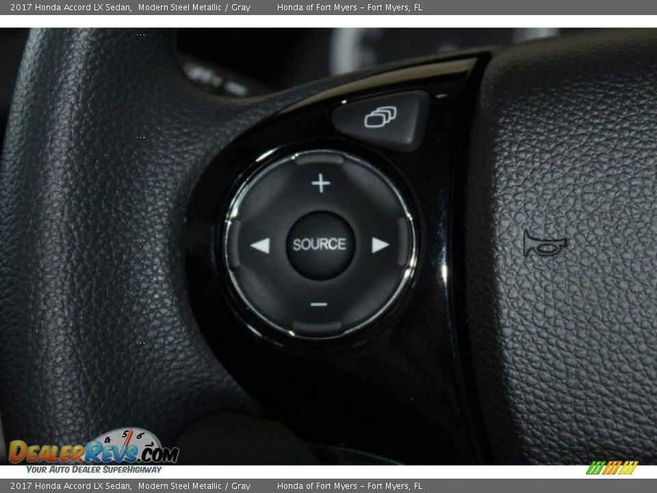 2017 Honda Accord LX Sedan Modern Steel Metallic / Gray Photo #12
