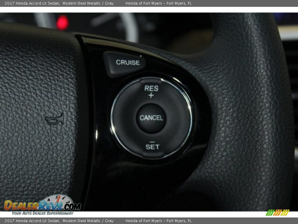 2017 Honda Accord LX Sedan Modern Steel Metallic / Gray Photo #13