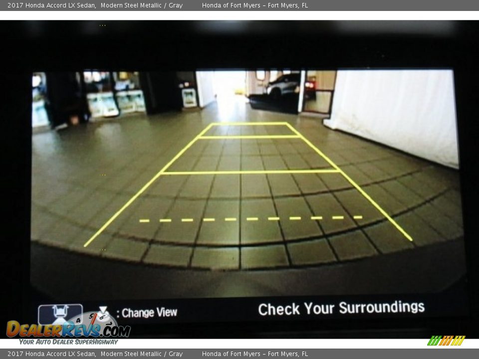 2017 Honda Accord LX Sedan Modern Steel Metallic / Gray Photo #17